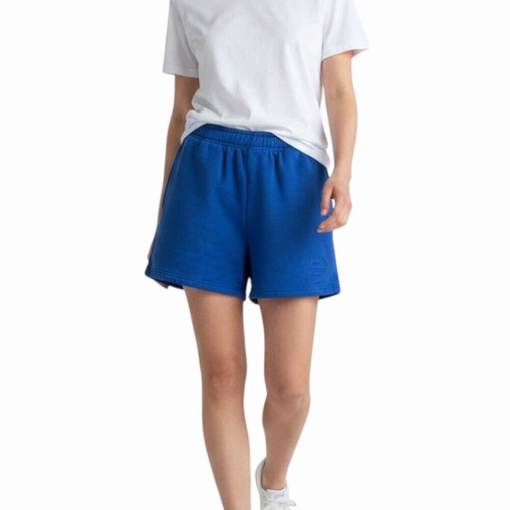 Islaoro Women's San Vicente Swim Club Shorts S Blue Lounge Casual 3.5" Inseam